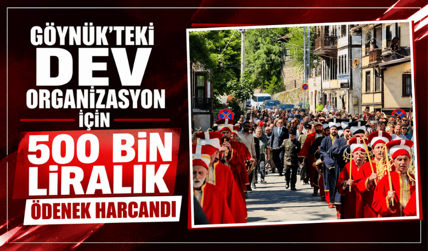 Akşemseddin hazretlerini anma etkinliklerine 500 bin lira harcandı
