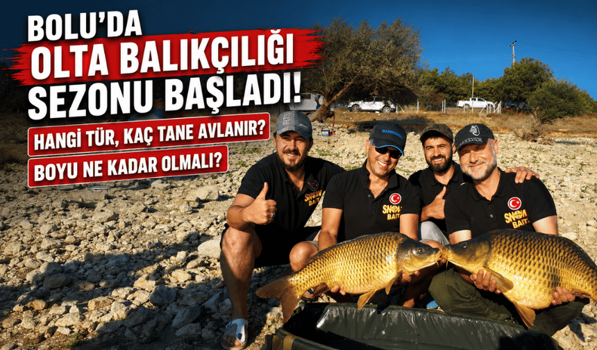 Bolu’da balık avlayacaklar dikkat! İşte boy ve adet kriterleri