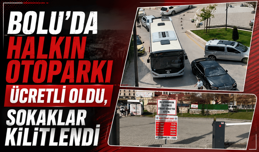 Bolu’da hatalı park trafiği kilitledi: Sürücüler isyan etti