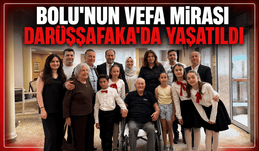 Türkiye'ye örnek vefa: Darüşşafaka'da duygu dolu buluşma