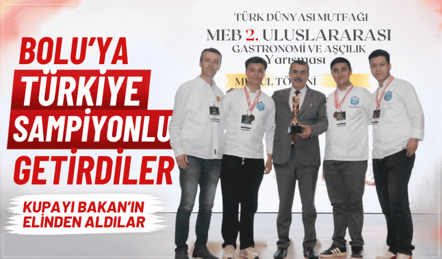 Genç aşçılardan Türkiye’yi mest eden menü