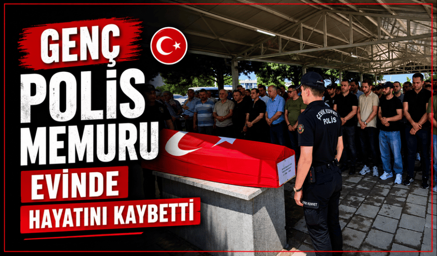 Genç polis memuru evinde hayatını kaybetti