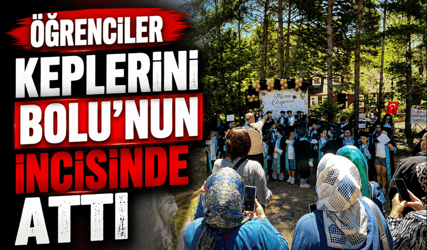 Gölcük Tabiat Parkı mezun öğrencileri ve ailelerini ağırladı