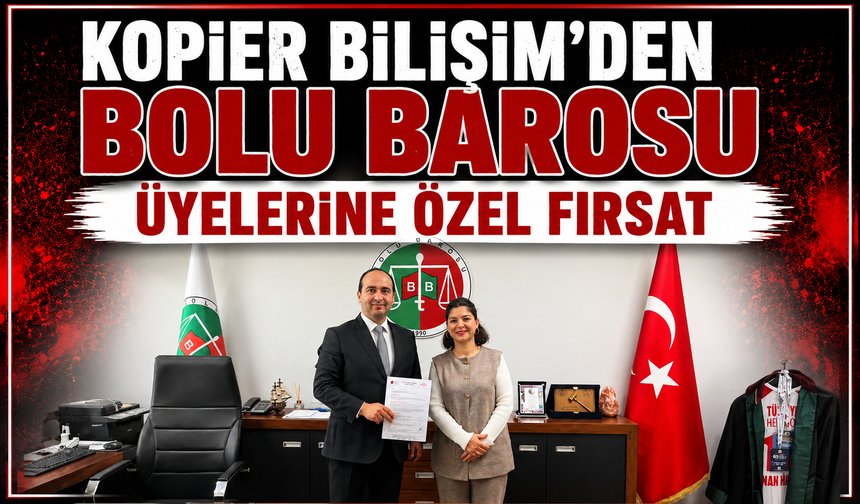 Kopier Bilişim’den Bolu Barosu üyelerine özel fırsat