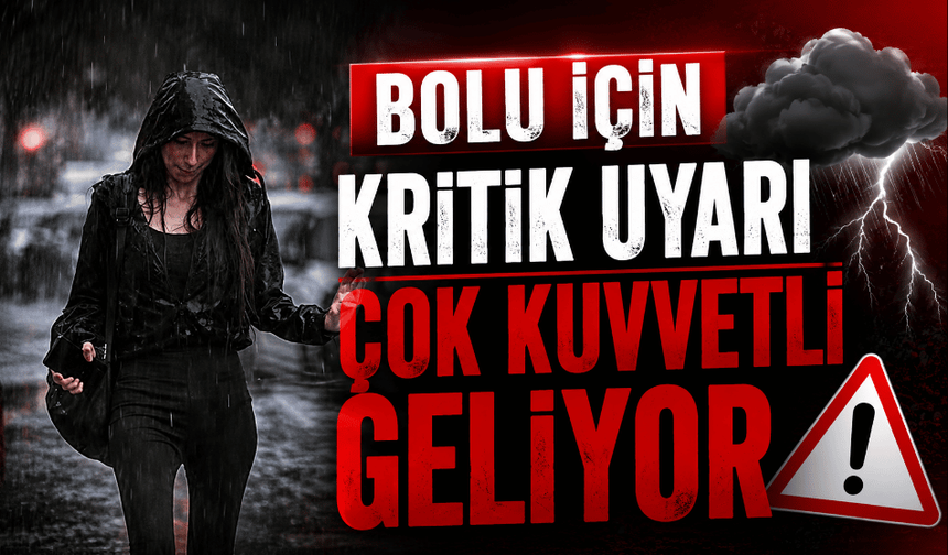 Sağanak alarmı verildi: vatandaşlara kritik uyarı