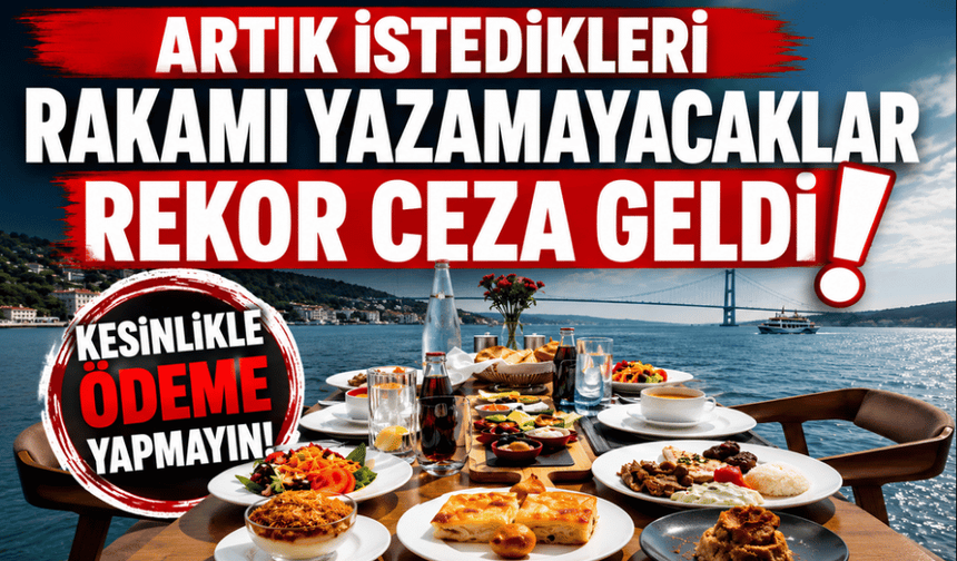 Servis ücreti ödemeyin, rekor ceza kesildi