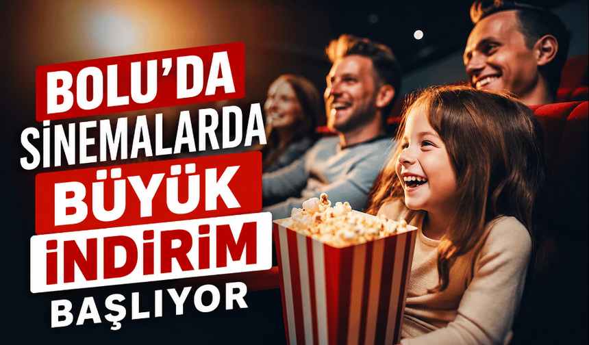 Sinema biletlerinde yüzde 70 indirim geliyor
