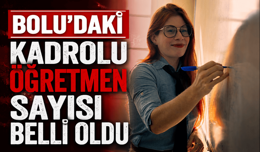 Türkiye'nin öğretmen haritası çıkarıldı