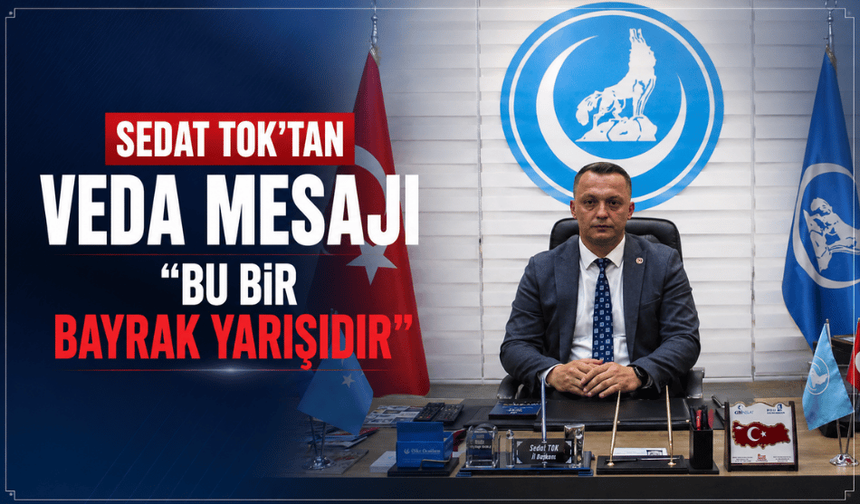 Ülkü Ocaklarında nöbet değişimi Tok’tan veda