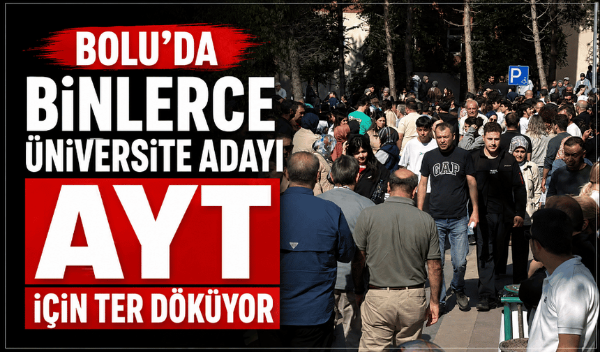 Üniversite adayları AYT için ter döküyor