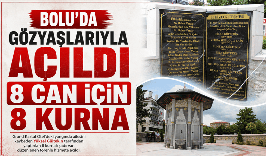Yangında kaybettiği ailesi için anlamlı miras bıraktı