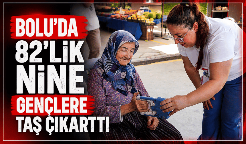 82'lik ninenin performansı gençlere taş çıkarttı