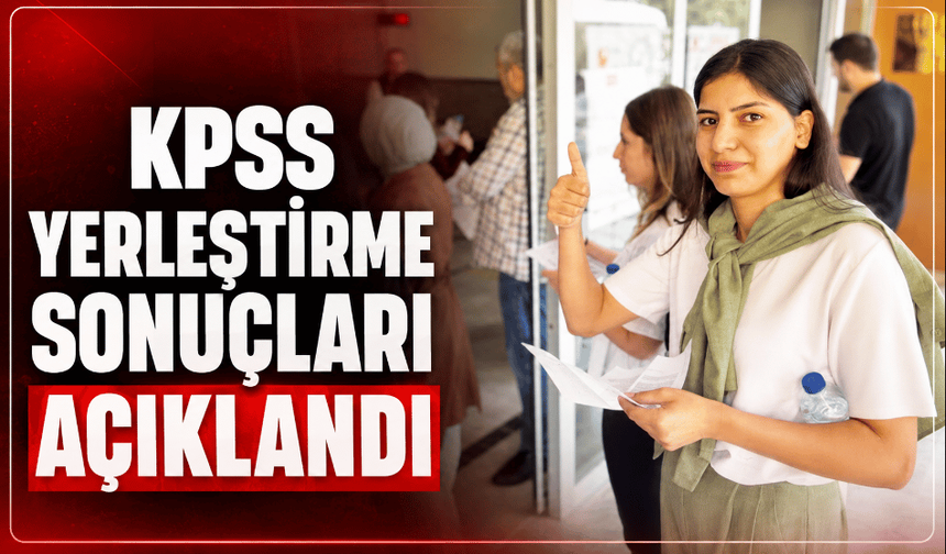 Binlerce kişinin beklediği sonuçlar açıklandı