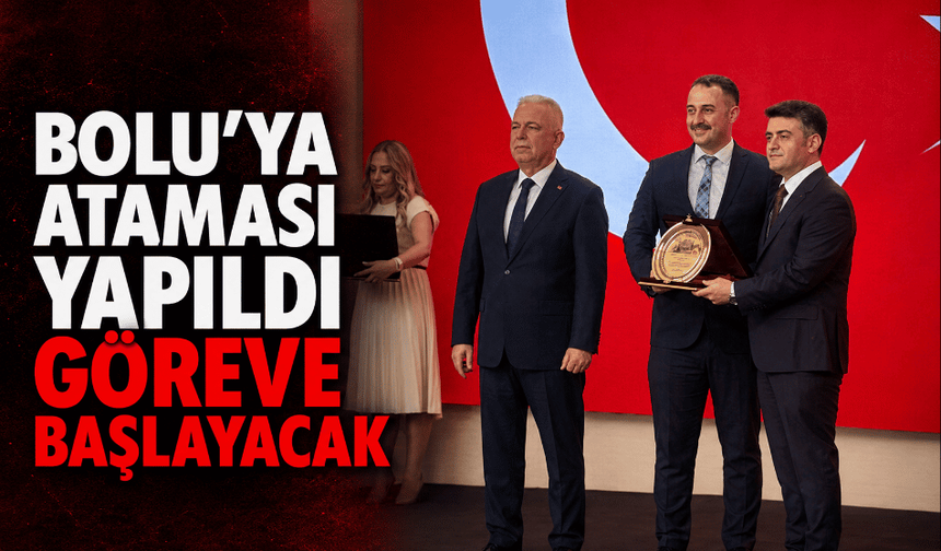 Bolu Cumhuriyet Başsavcı Vekilliği’ne atanan Osman Belen göreve başlıyor