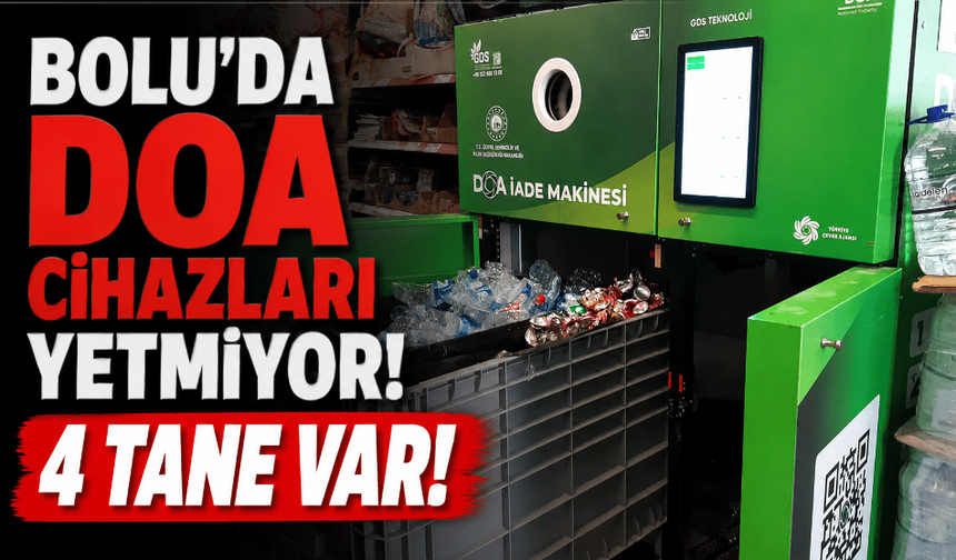 Bolu’da DOA cihazları yetmiyor: vatandaş sırada bekliyor