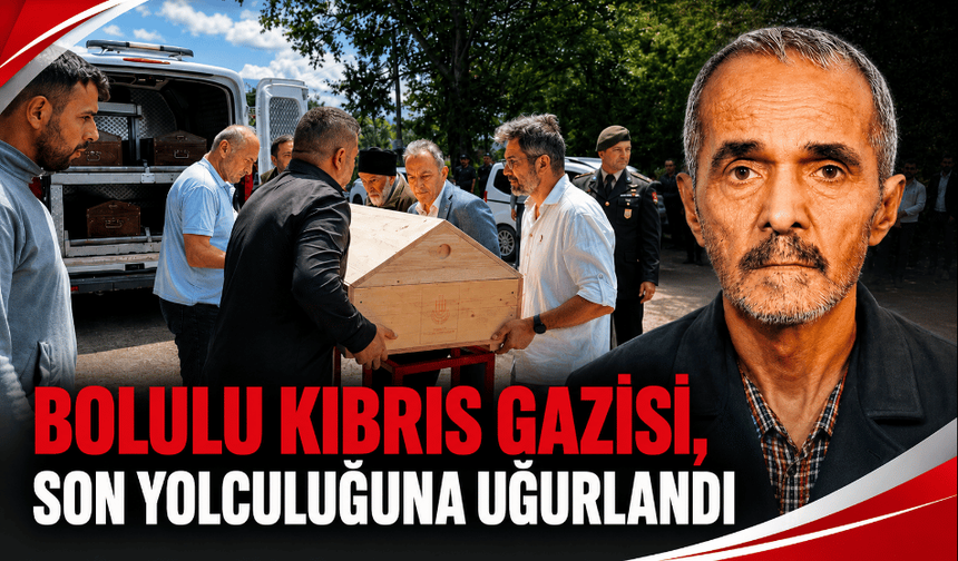 Kıbrıs Gazisi Niyazi Çiçek son yolculuğuna uğurlandı