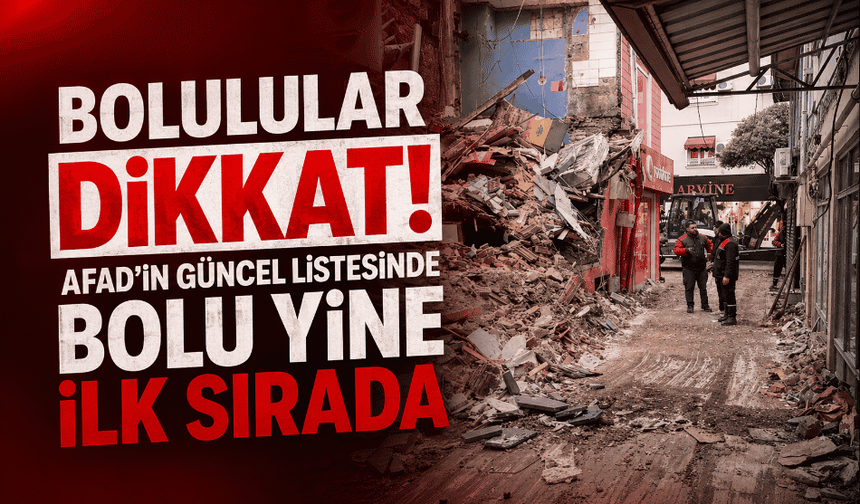 Deprem tehlikesi yüksek iller güncellendi! İşte listedeki şehirler