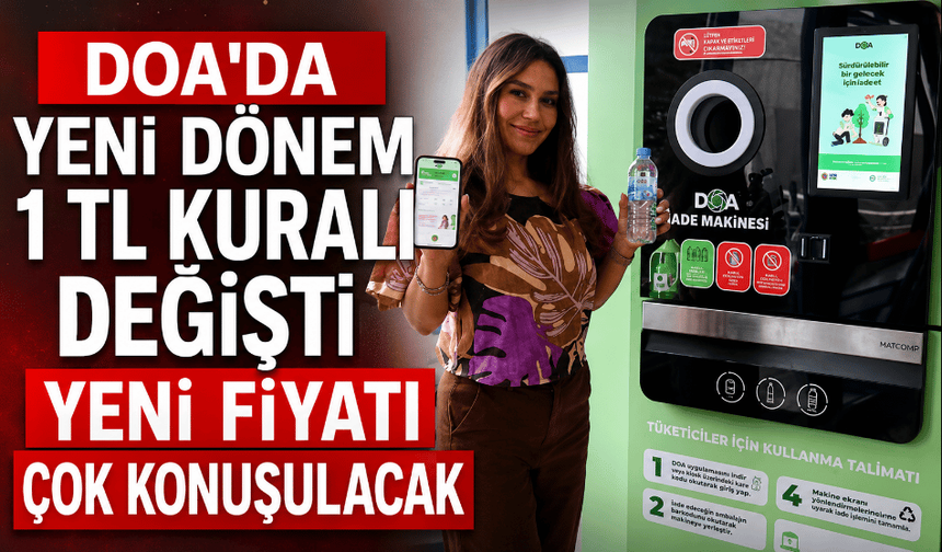 DOA’da yeni dönem 1 TL kuralı değişti