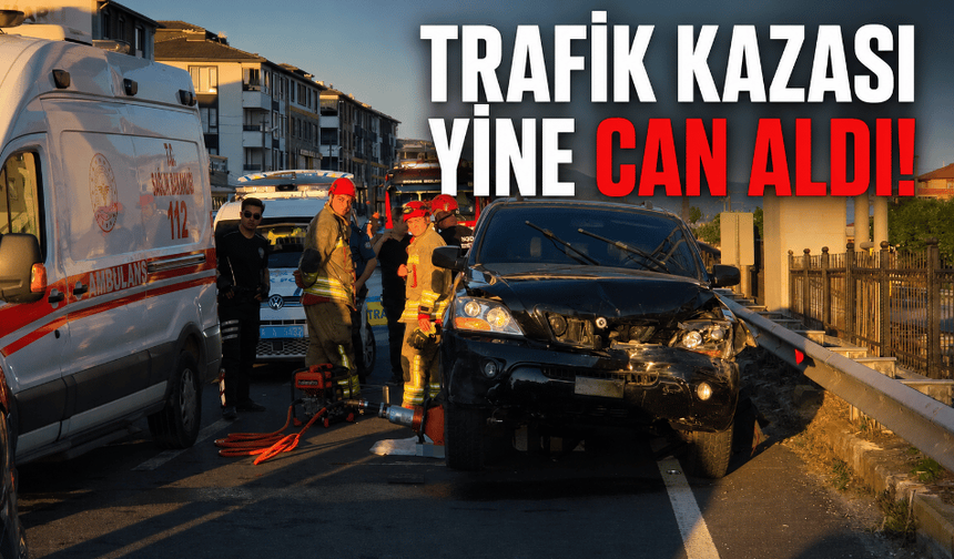 Düzce'deki trafik kazasında 1 kişi hayatını kaybetti