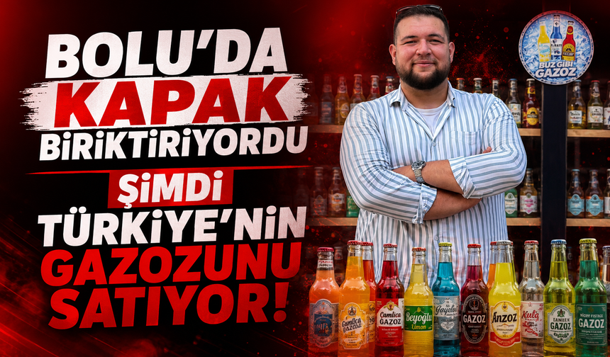 Hobi olarak başladı, dükkan açtı: Gazoz kapağı koleksiyonundan gazoz bakkala