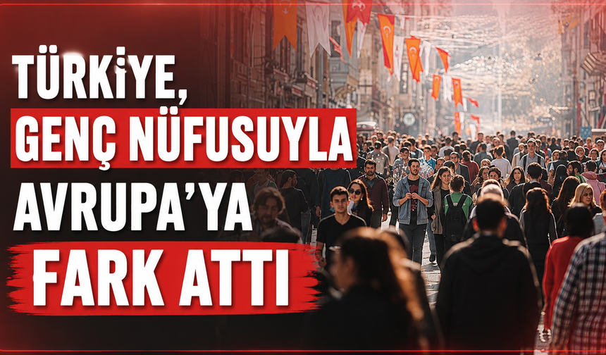 Türkiye, Genç Nüfusuyla Avrupa'ya Fark Attı