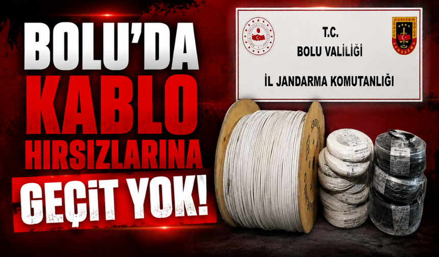 Bolu’da hırsızlık şüphelisi 3 kişi JASAT ekiplerince yakalandı