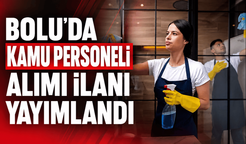 Kamuya personel alımı duyuruldu! Kriterler çok basit