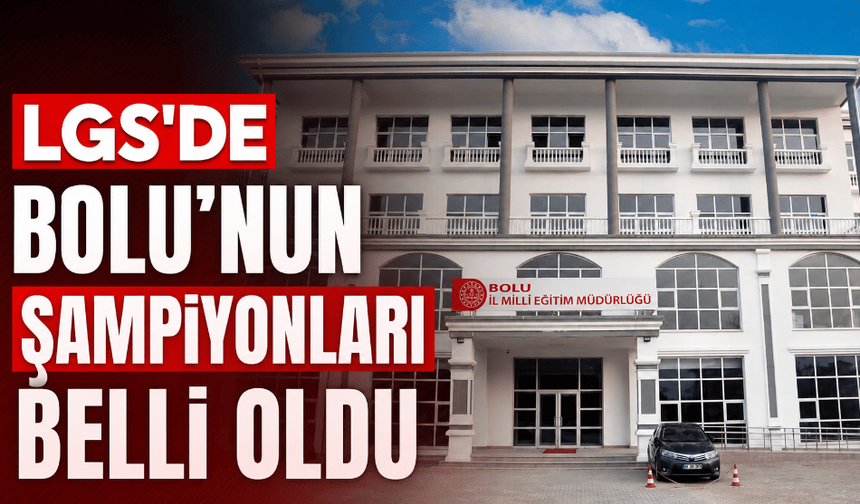 LGS’de şampiyonlar belli oldu
