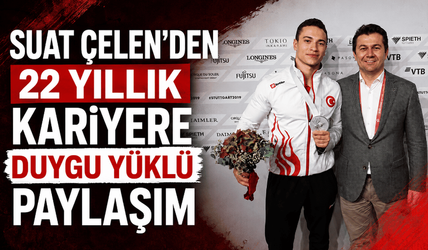 Milli cimnastikçi Ahmet Önder 22 yıllık kariyerini noktaladı