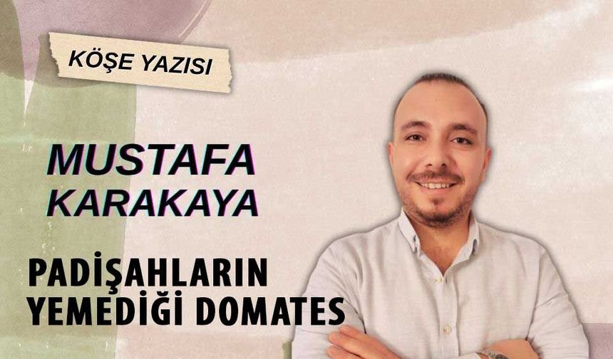 Padişahların yemediği domates