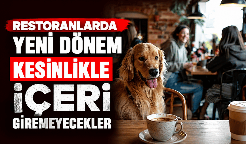 Restoranlarda yeni dönem kesinlikle içeri giremeyecekler