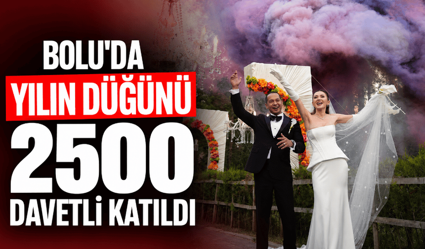 Türkiye bu düğünü konuşuyor binlerce davetli katıldı