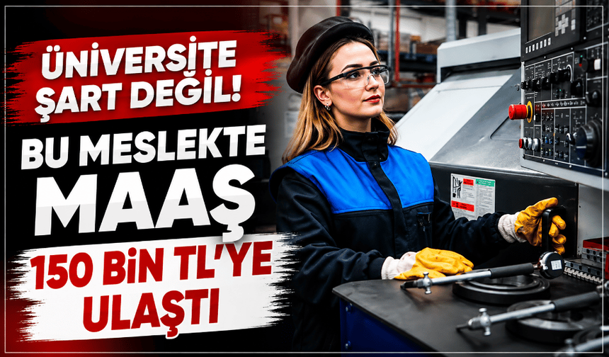 150 Bin TL maaş veriliyor, Türkiye’nin yeni gözde mesleği