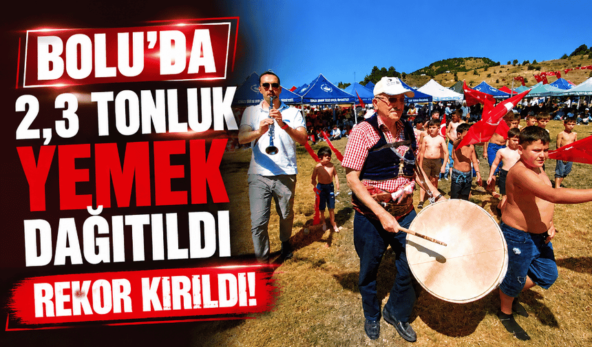 ‘Acısu Bayramı’nda tonlarca yemek dağıtıldı