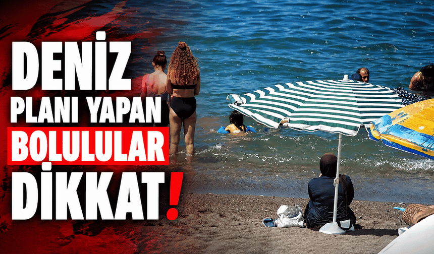 Akçakoca’da sahile kırmızı bayrak çekildi