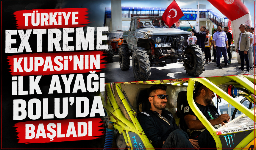Türkiye Extreme Kupası’nın ilk ayağı Bolu’da başladı