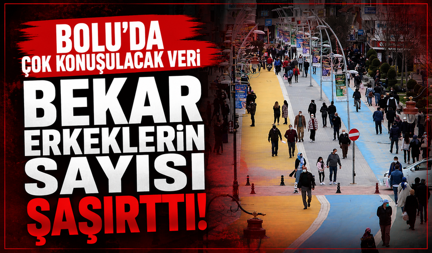 Bolu’da bekarlık tablosu şaşırttı! Her 4 erkekten 1’i hiç evlenmedi