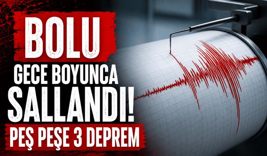 Türkiye’nin o ilinde peş peşe 3 deprem! Halk tedirgin oldu