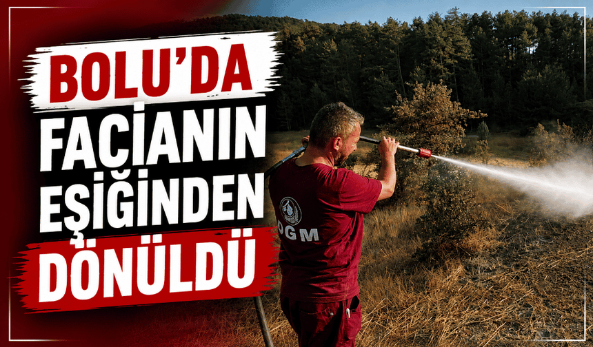 Bolu'da facianın eşiğinden dönüldü