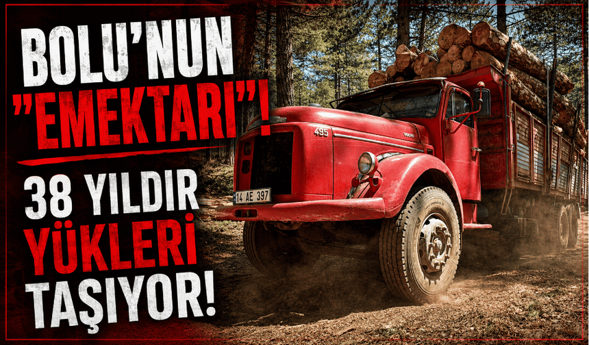 Baba yadigarı emektar kamyon, 38 yıldır yük taşıyor