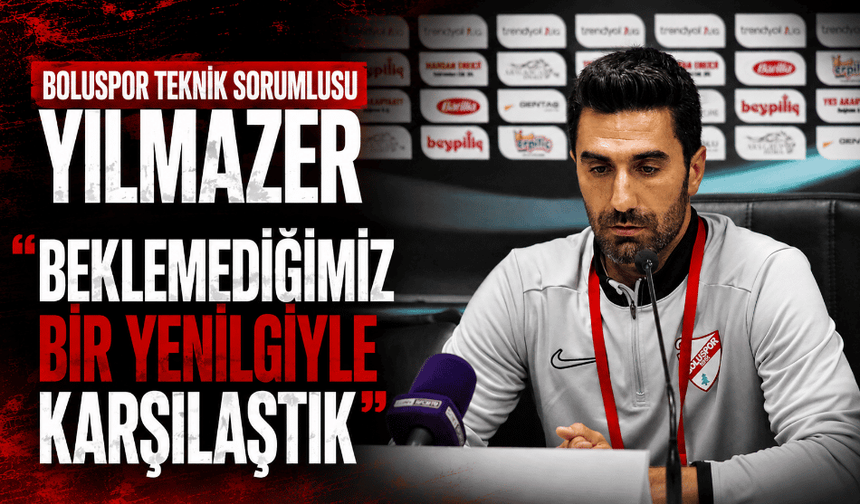 Boluspor-Manisa FK maçının ardından