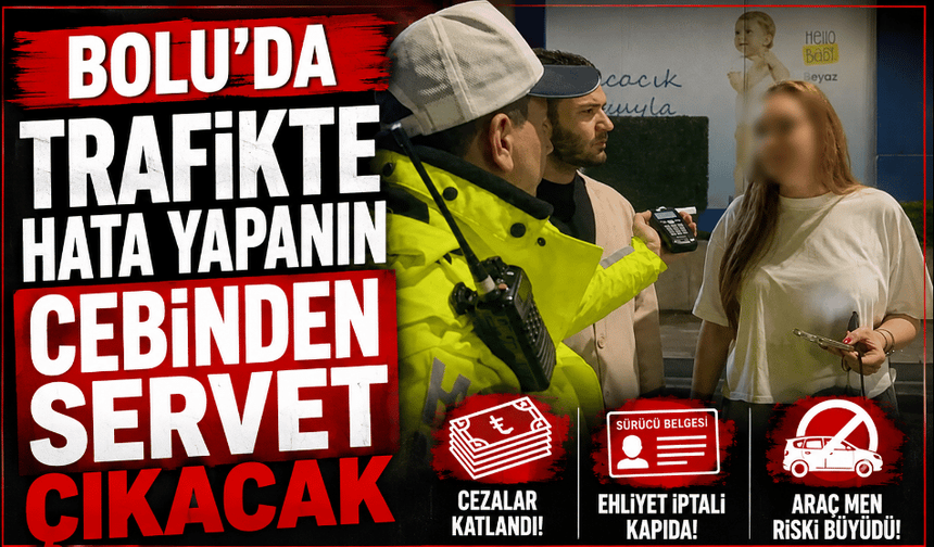 Ehliyet iptaline kadar gidiyor! yeni trafik cezaları açıklandı