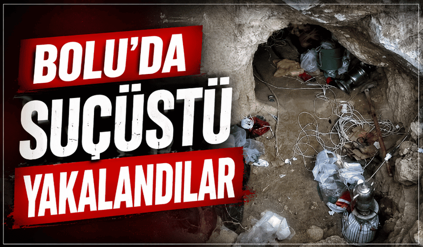 İzinsiz kazı yapan 5 şüpheli suçüstü yakalandı