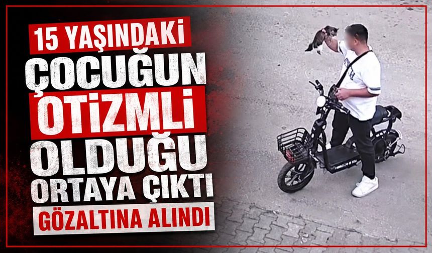 Kediyi boğarak öldürmüştü otizmli olduğu ortaya çıktı gözaltında