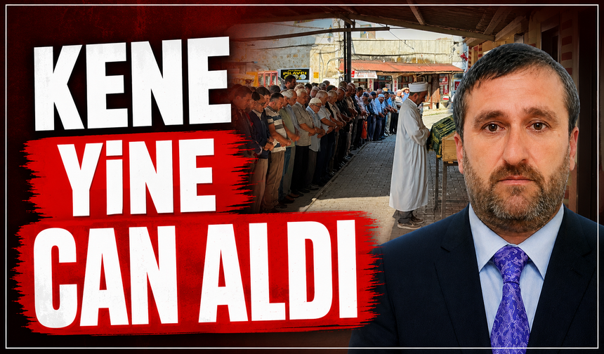 "KENE YİNE CAN ALDI"