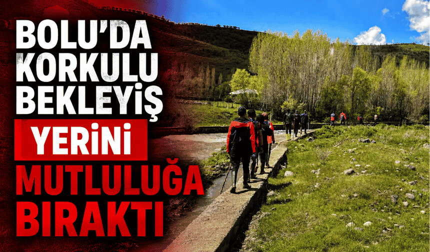 Korku dolu anlar sona erdi