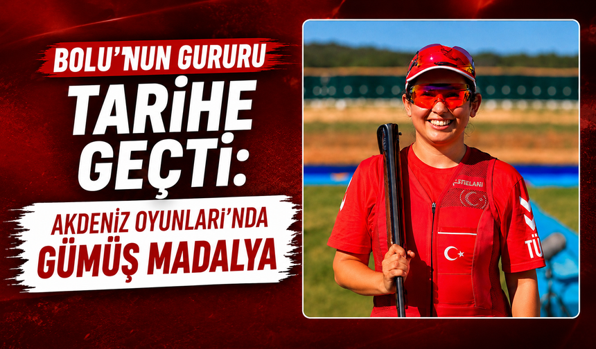 Bolu’nun Gururu Tarihe Geçti: Akdeniz Oyunları’nda Gümüş Madalya