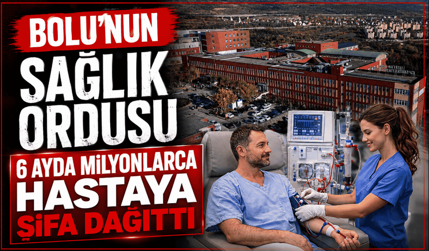 Sağlık ordusu 6 ayda 2,7 milyon hastaya şifa dağıttı