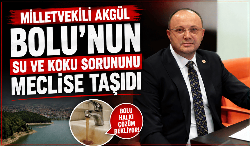 Su ve koku sorunu meclise taşındı