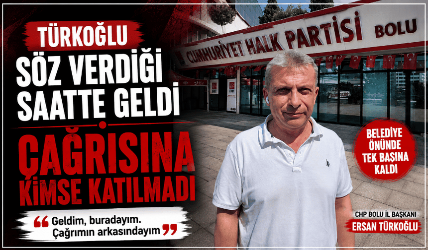Tanju Özcan için Ankara’ya yürümek istedi: çağrısına katılan olmadı